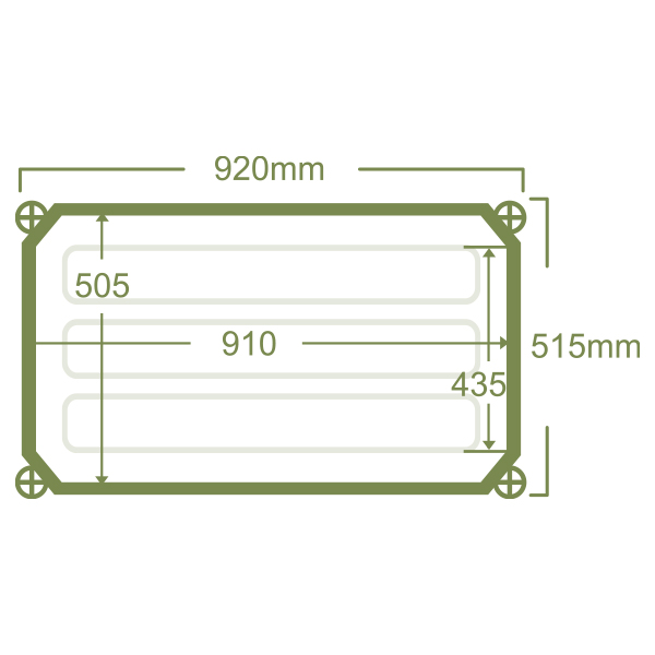 KT-838L plate size